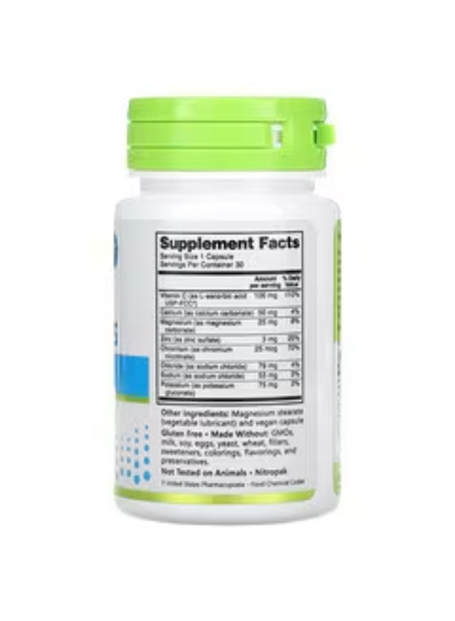 نيوتريبايوتك نوتري بيوتيك، لتحسين الأداء، يحتوي على الإلكتروليتات الأساسية، 30 كبسولة نباتية - Image 2